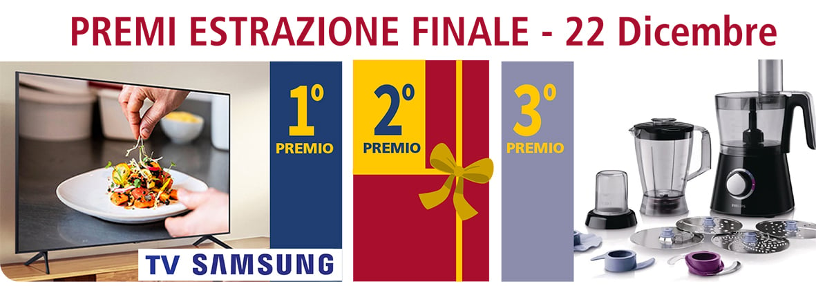 Premi estrazione finale